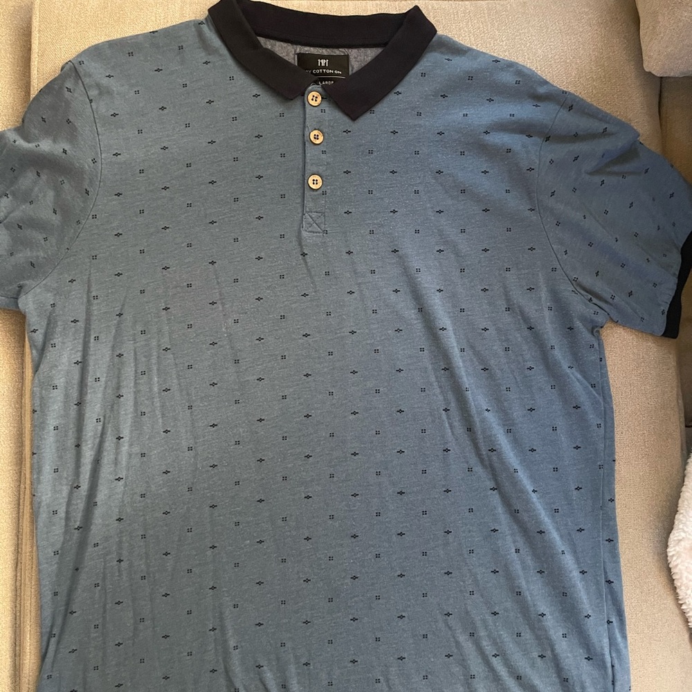 Cotton On 3 button polo shirt